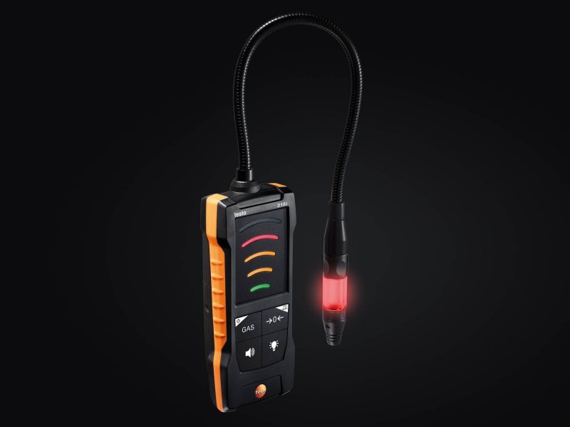 Testo 316i - Detektor úniku plynu s flexibilnou sondou flexibilná sonda